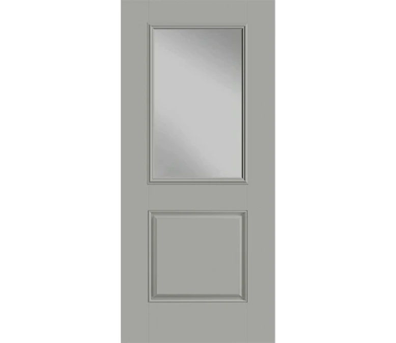 Kissimmee Half Light 1 Panel Fiberglass Entry Door