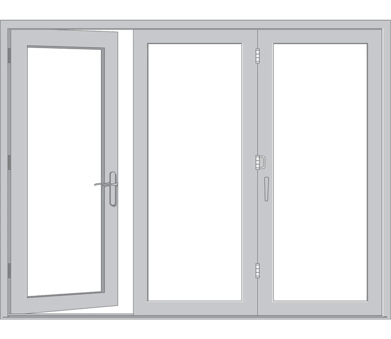 Kissimmee Pella Architect Reserve Series Contemporary Bifold Patio Door